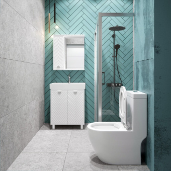 Монолит 5005 безободковый, сиденье тонкое ДП (с гофрой и подводкой) #WF_CITY_VIN# картинка