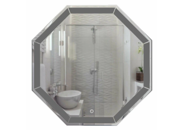 Зеркало MIXLINE "Ренато" 800*800 сенсор, с гравировкой #WF_CITY_VIN# картинка