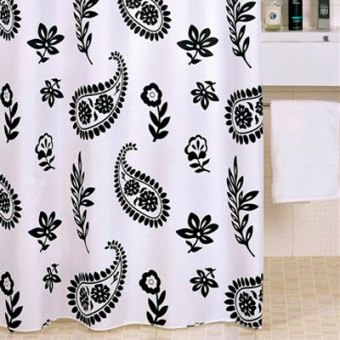 Занавеска IDDIS 200*200 Black Florwer 350P20RI11 #WF_CITY_VIN# картинка