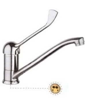 Смеситель Gota Rocio д/кухни G213110 Medical шар. хирургич. с длинным изливом #WF_CITY_VIN# картинка