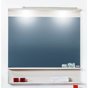 Зеркало "ЧИЛИ/КУБА 90" Светлая Лиственница #WF_CITY_VIN# картинка