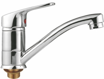 Смеситель L4516 для кухни сред. нос латунь d35 #WF_CITY_VIN# картинка