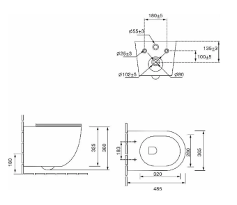 Унитаз подвесной SL-5005T-G безободковый, ТОРНАДО, зеленый матовый #WF_CITY_VIN# картинка