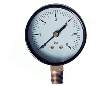 Манометр 6 бар радиальн 1/4" НР (Y-50-6bar) ТИМ #WF_CITY_VIN# картинка