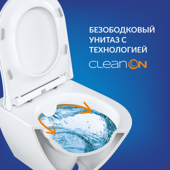 Унитаз подвесной PARVA (Cersanit) + сиденье #WF_CITY_VIN# картинка