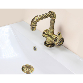 Смеситель д/умывальника A 419U-BR #WF_CITY_VIN# картинка