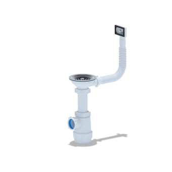 Сифон АНИ 3 1/2"*40 Грот (А0145S) под нерж. #WF_CITY_VIN# картинка