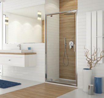 Душевая шторка DJ/TX5-90-S стекло #WF_CITY_VIN# картинка