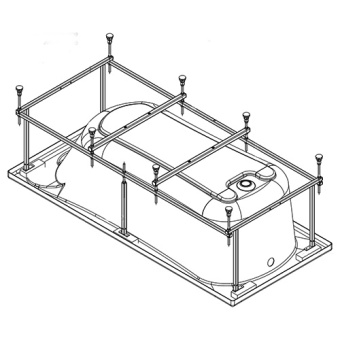 HALL монтаж.комплект 170*75 #WF_CITY_VIN# картинка