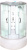 Душевая кабина Водный мир ВМ-8808 100х100х215 (стекло с полосками, белые стенки)