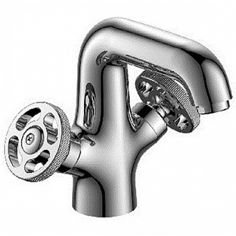 Смеситель L1089 тюльпан крест зол. мет/кер #WF_CITY_VIN# картинка