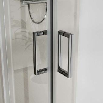 Душевой уголок City VSS-5CT900CL, 900*900, хром, стекло прозрачное #WF_CITY_VIN# картинка