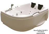 Обзор на акриловую ванну EvaGold OLB-807 R 170x120 с гидромассажем
