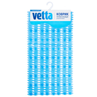 Коврик в ванну противоскользящий ,VETTA, ПВХ , 66*36  (Цветочная поляна) 403-047 #WF_CITY_VIN# картинка