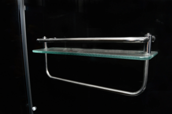 AQUACUBIC 3106B L 120*80*220 гл.п. grey black #WF_CITY_VIN# картинка