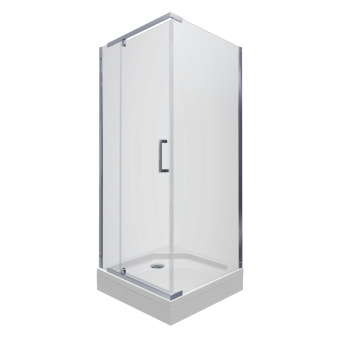 Душевое ограждение Терра-Хром 90*90 квад.низ.поддон #WF_CITY_VIN# картинка