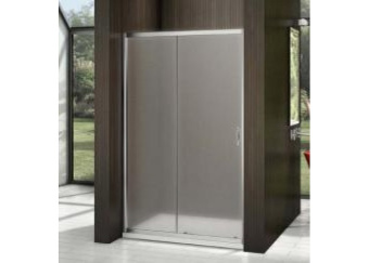 Душевое ограждение ORION WTW-140-G-CH прямое стекло грейп 6мм (без поддона и автослива) #WF_CITY_VIN# картинка