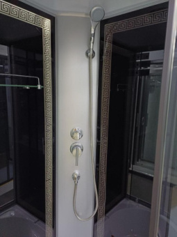 Душевая кабина ДАНА-711W "ГРЕЦИЯ" 90*90*215 н.п. #WF_CITY_VIN# картинка