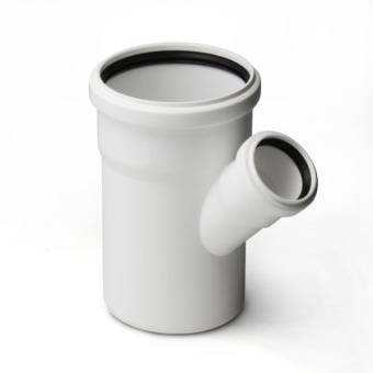 Тройник 110*50/45 Stilte белый #WF_CITY_VIN# картинка