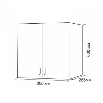 Шкаф для посуды 80 с сушкой шимо светлый #WF_CITY_VIN# картинка