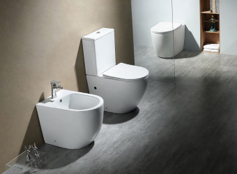 AQ2903-00 ЕВРОПА Унитаз-компакт безобод. с сиденьем тонким микролифт #WF_CITY_VIN# картинка