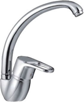 Смеситель F4150 для кухни боковой латунь d40 #WF_CITY_VIN# картинка