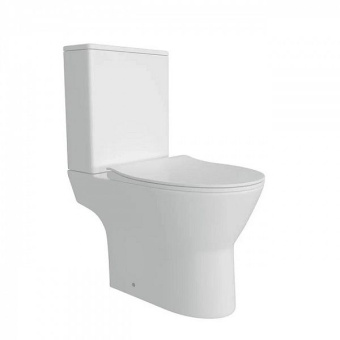 Унитаз компакт VT30804H Rimini напольный безободковый + сиденье микролифт (Vinchi) #WF_CITY_VIN# картинка