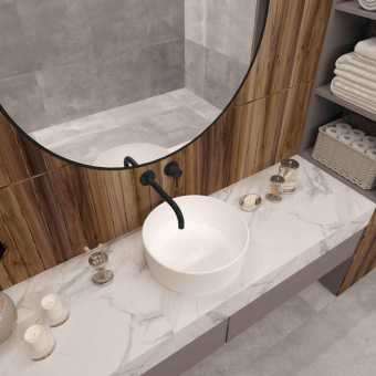 Умывальник накладной A091L (410*410*165) круглый + EG2-P #WF_CITY_VIN# картинка