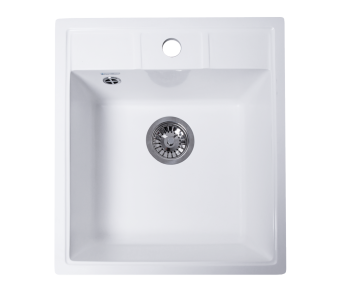 Кухонная мойка GranAlliance G-20, молочный  440х497х200 мм (ДхШхВ) #WF_CITY_VIN# картинка