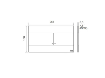 Инсталляция OLI 120 ECO Sanitarblock mechanic + панель слива Slim хром глянец #WF_CITY_VIN# картинка