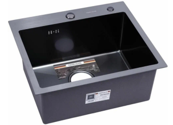 Мойка GERHANS RK35044B графит + сифон  #WF_CITY_VIN# картинка