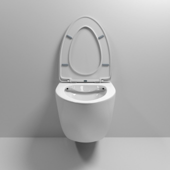 Унитаз подвесной GR-4456S безободковый с тонкой крышкой #WF_CITY_VIN# картинка