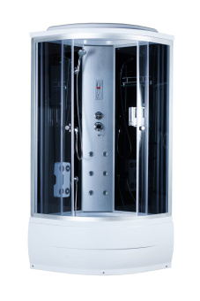 AQUAPULSE 4302А 90*90*220 гл.п.  grey black #WF_CITY_VIN# картинка