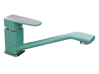 Смеситель д/кухни R49303 бирюз. #WF_CITY_VIN# картинка