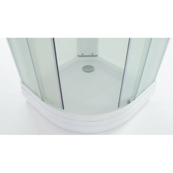 ГИДРУС 3 душевая кабина 90*90 квадрат/полукруг ЛЁН Белая #WF_CITY_VIN# картинка