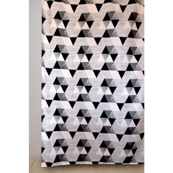 Занавеска Delphinium WS-817 (графика) 180х180 104121 #WF_CITY_VIN# картинка