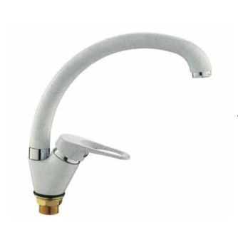 Смеситель F4113-8 для кухни белый #WF_CITY_VIN# картинка