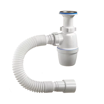 Сифон бутылочный 1 1/2"*40  с гибкой трубой 40-40/50 (А-40029) ОРИО (35)!!!АКЦИЯ!!! !!!ХИТ ПРОДАЖ!!! #WF_CITY_VIN# картинка