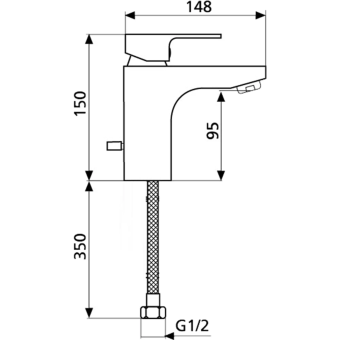 Смеситель 43013 LINDWALD для раковины  #WF_CITY_VIN# картинка
