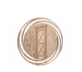 Зеркало MIXLINE "Беатрис-2" D800 сенсор, светод.подсветка + подогрев, с гравировкой  #WF_CITY_VIN# картинка