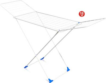 Сушилка для белья напольная складная белая СБ1Б #WF_CITY_VIN# картинка