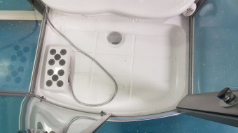 A 0835 кабина душевая 110*90*220 APPOLLO (баня) #WF_CITY_VIN# картинка