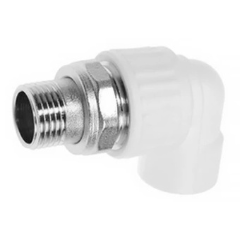 Угольник с американкой для радиатора НР 20х1/2" #WF_CITY_VIN# картинка