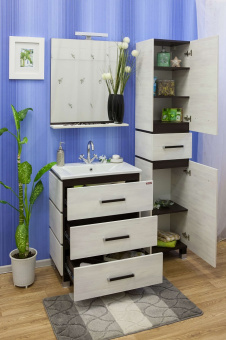 Тумба "ТОРОНТО 68" (В/СДс) с раковиной TIMZER TS-54086 #WF_CITY_VIN# картинка
