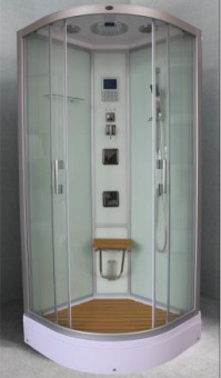 AE-111WT кабина душевая 90*90*225 APPOLLO ECO #WF_CITY_VIN# картинка