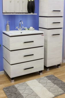 Тумба "ТОРОНТО 68" (В/СДс) с раковиной TIMZER TS-54086 #WF_CITY_VIN# картинка