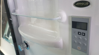 A 0835 кабина душевая 110*90*220 APPOLLO (баня) #WF_CITY_VIN# картинка