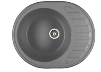 Мойка Vigro 610*490*190 грей VGR015 БЕЗ сифона в комплекте #WF_CITY_VIN# картинка