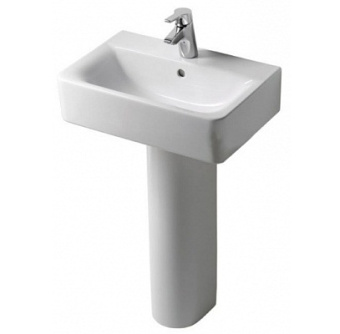 КОННЕКТ КУБ раковина с пьедесталом (IDEAL STANDARD) #WF_CITY_VIN# картинка