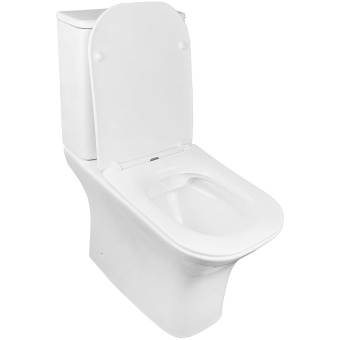 FRETTA SQUARE AZ-5121 унитаз-компакт безободковый + сиденье  микролифт #WF_CITY_VIN# картинка